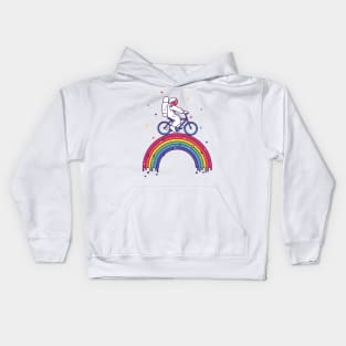 Astro-Rainbow Kids Hoodie